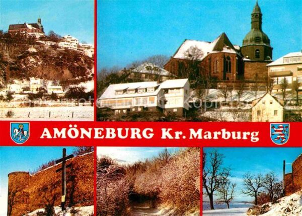 Amoeneburg Burg Kreuz Teilansicht