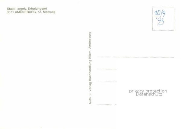 Amoeneburg Burg Kreuz Teilansicht – Bild 2