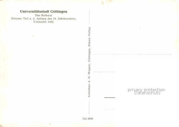 Goettingen Niedersachsen Rathaus – Bild 2