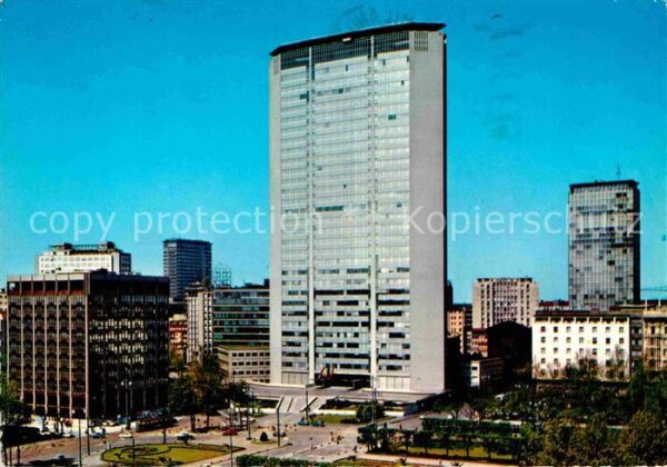Milano Hochhaus Duca d_Aosta Platz