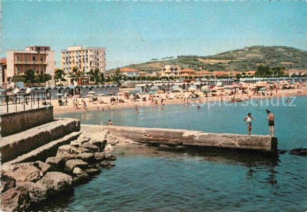 Pesaro Strandansicht