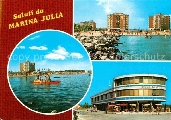 Monfalcone Gorizia Strand Platz