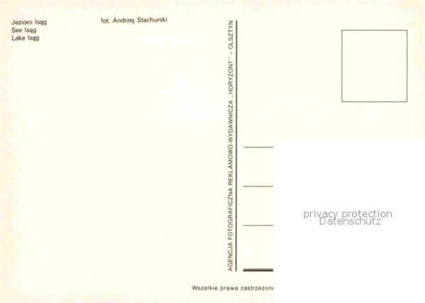 Jezioro Nieslysz See Isag – Bild 2
