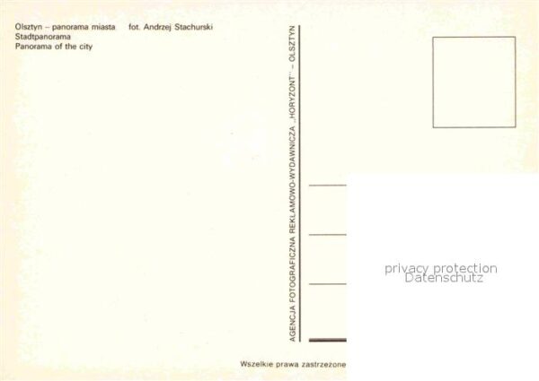 Olsztyn Allenstein Panorama – Bild 2