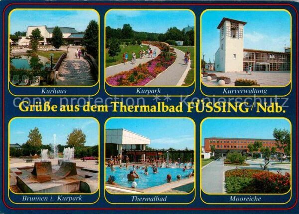Bad Fuessing Kurhaus Kurpark Kurverwaltung Thermalba