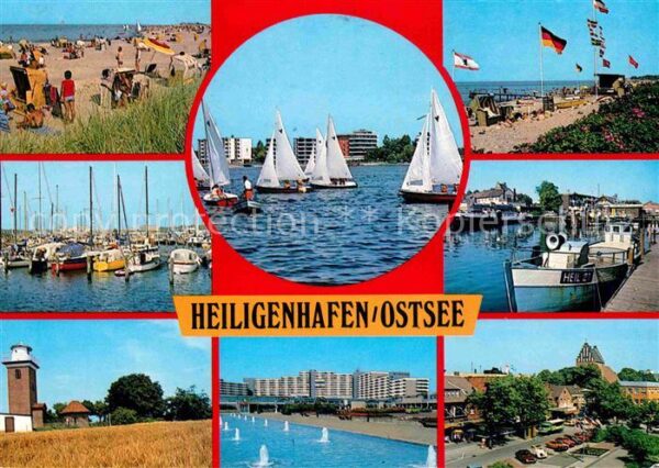 Heiligenhafen Ostseebad Strand Leuchtturm Hafen Regatta Yachtha