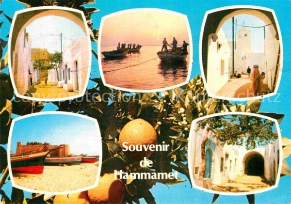 Hammamet Stadtansichten Hafen