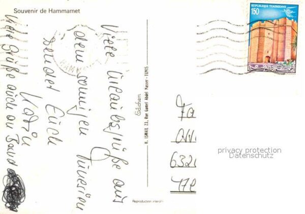 Hammamet Stadtansichten Hafen – Bild 2