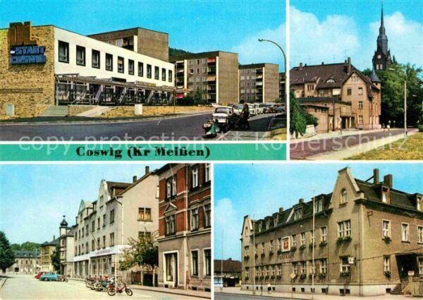 Coswig Sachsen Strasse der Befreiung Friedrich Engels