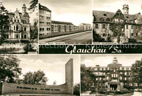 Glauchau Kurheim Krankenhaus Schloss Robert Koch