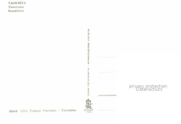 Taormina Sizilien Panorama – Bild 2