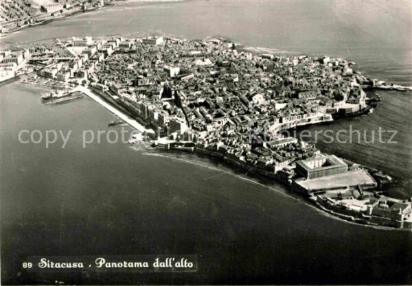 Siracusa Fliegeraufnahme