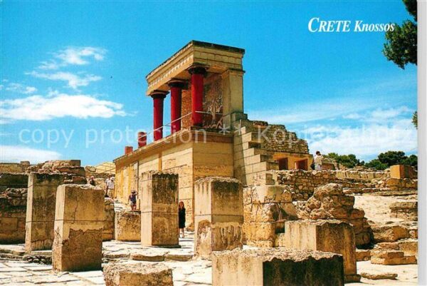 Knossos Cnosse Kreta Palast Zollstelle