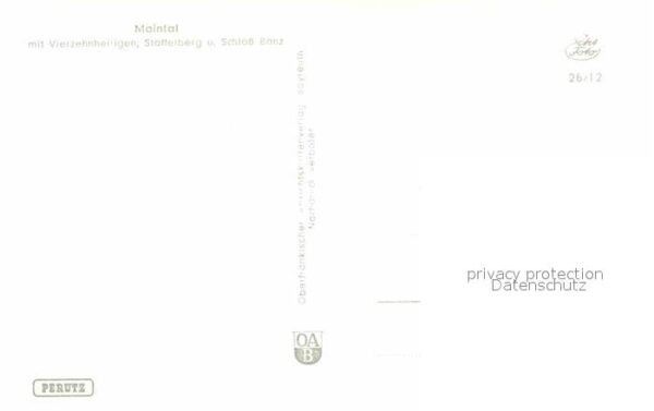 Maintal mit Vierzehnheiligen Fliegeraufnahme St – Bild 2