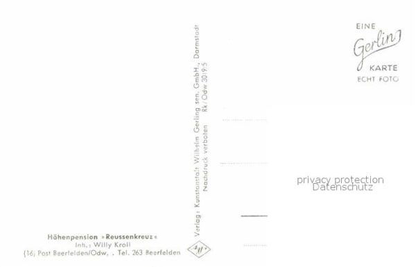 Beerfelden Odenwald Höhenpension Reussenkreuz – Bild 2