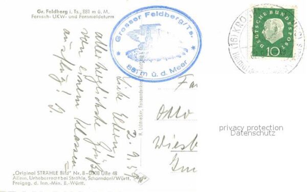 Feldberg Taunus Sendetürme – Bild 2