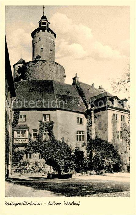 Buedingen Hessen Schloßhof