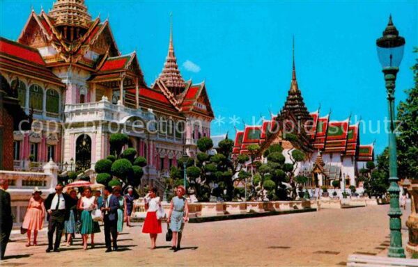 Bangkok Royal Grand Palace Chakri Throne Halls