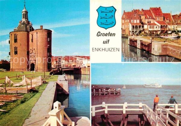 Enkhuizen Dormmedaris Achterzijde Spui Havenhoofd
