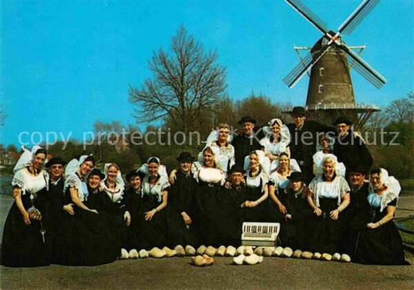 Middelburg Zeeland Folkloregoep Medioburgum Windmühle