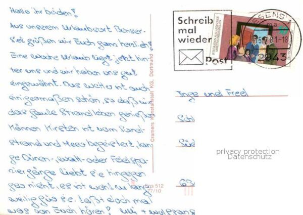 Esens Bensersiel Kirche Hafen Ahnensaal Stran – Bild 2
