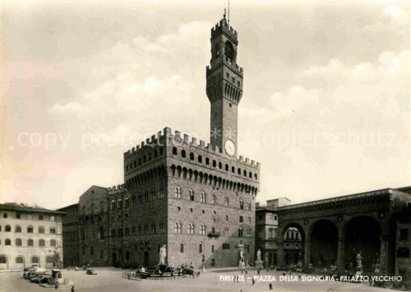 Firenze Florenz Piazza Signoria Palazzo Vecchio