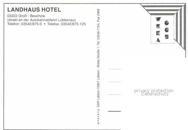 Gross Beuchow Landhaus Hotel – Bild 2