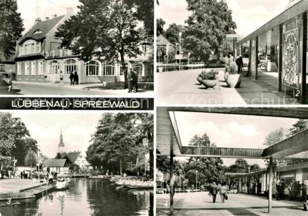 Luebbenau Spreewald Hafen Restaurant Zum grünen Strand der
