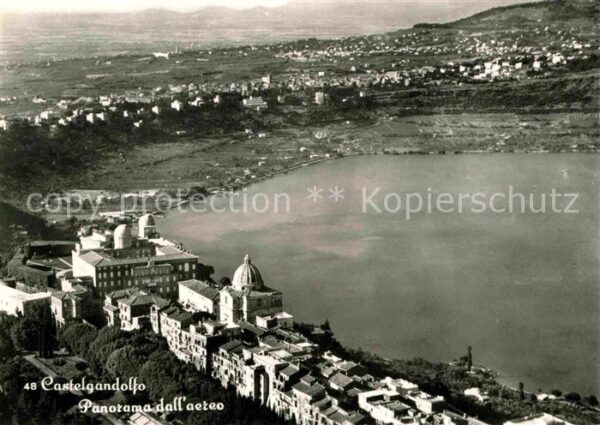 Castelgandolfo Latium Fliegeraufnahme