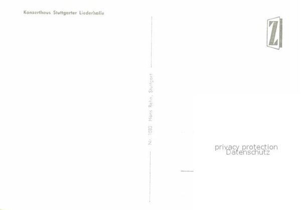 Stuttgart Konzerthaus Liederhall – Bild 2