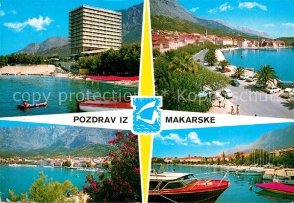 Makarska Dalmatien Küstenpartie
