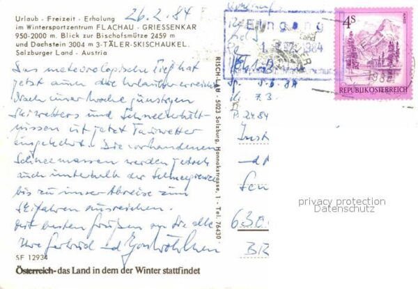Flachau Giessenkar Skigebiet – Bild 2