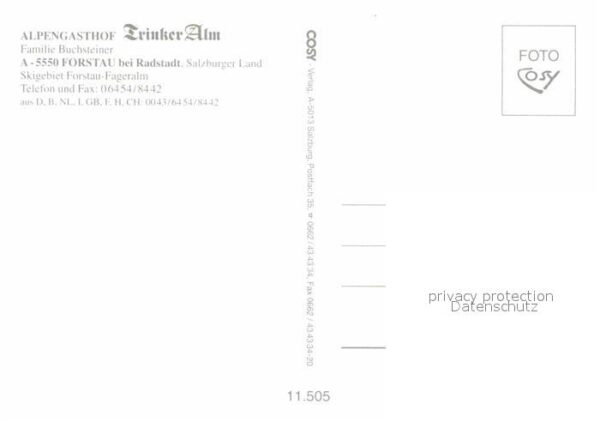 Forstau Alpengasthof Trinker Alm – Bild 2