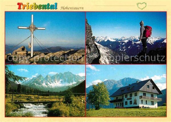 Hohentauern Triebental Bergsteiger Kreuz Bach