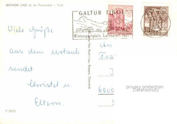 Mathon Tirol Paznauntal – Bild 2