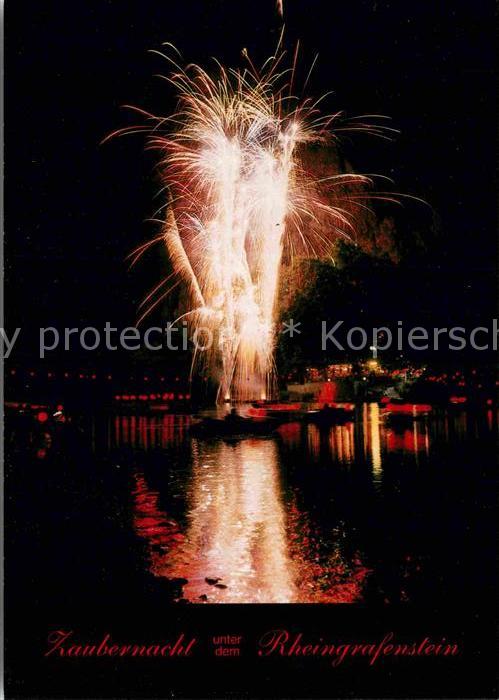 Bad Muenster Stein Ebernburg Zaubernacht unter dem Rheingrafenstein