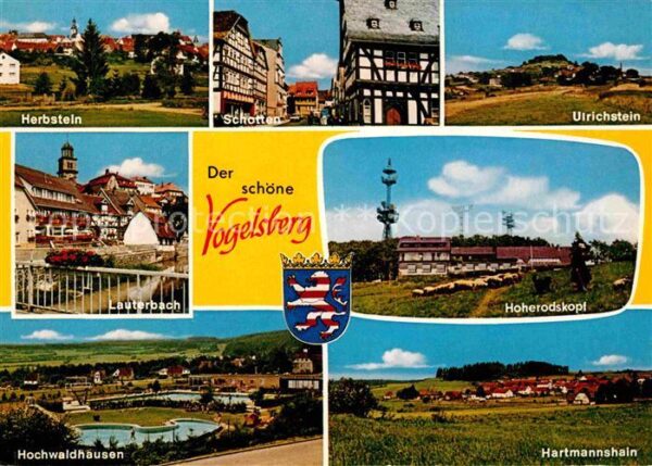 Vogelsberg Soemmerda Herbstein Schotten Ulrichstein Hoherods