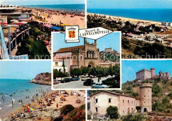 Castelldefels mit Strand