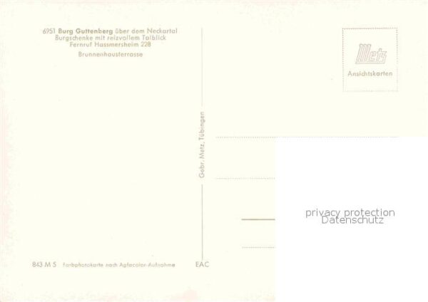 Hassmersheim Burg Guttenberg Burgschenke – Bild 2