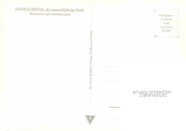 Dinkelsbuehl Wörnitztor und Löwenbrunnen – Bild 2