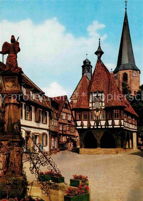 Michelstadt ältestes Rathaus Deutschlands