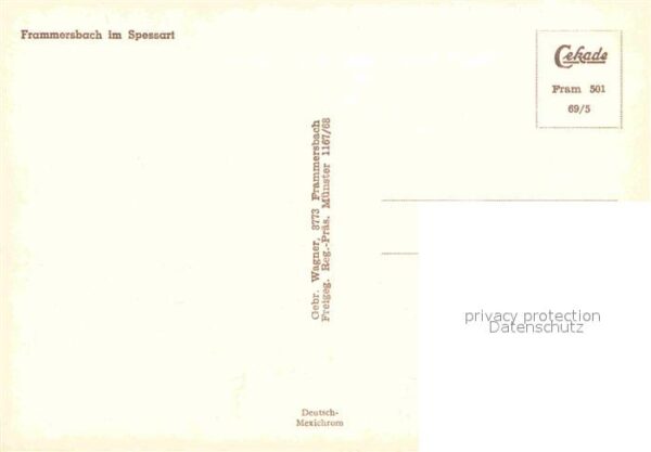 Frammersbach Fliegeraufnahme im Spessart – Bild 2