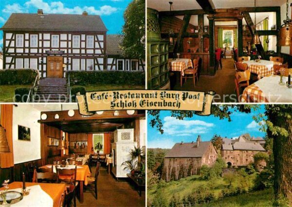 Lauterbach Hessen Restaurant Cafe Burg Post Schloß Eisena