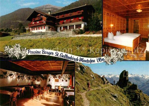 St Gallenkirch Vorarlberg Pension Burger