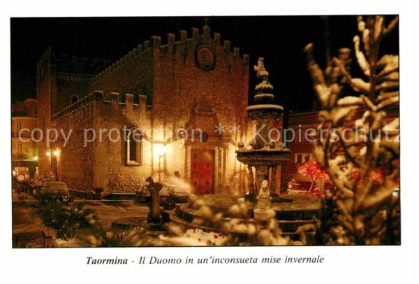 Taormina Sizilien Il Duomo