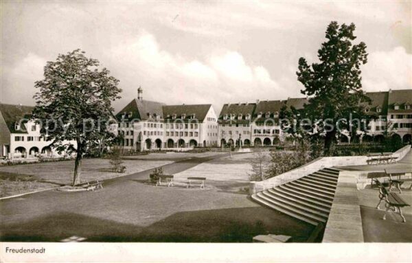 Freudenstadt Neuer Marktplatz Höhenluftkurort im Sch
