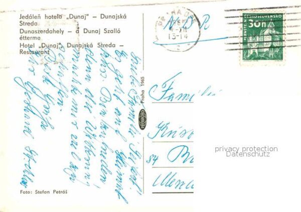 Dunajska Streda Jedalen hotela Dunaj Hotel Restaurant – Bild 2