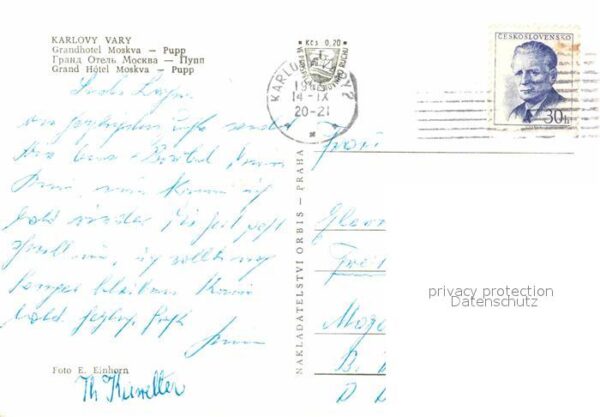 Karlovy Vary Grandhotel Moskva Pupp – Bild 2