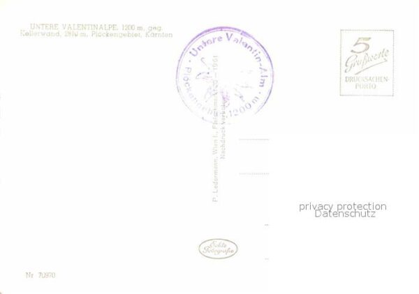 Kellerwand Untere Valentinalpe Plöckengebiet – Bild 2
