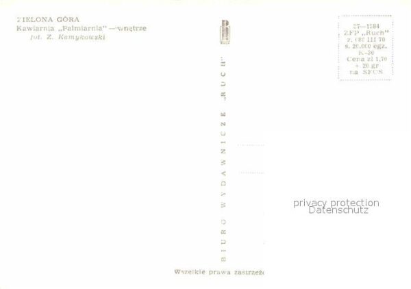 Zielona Gora Kawiarnia Palmiarnia Cafe Restaurant – Bild 2